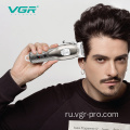VGR V276 Металлический парикмахерский перезаряжаемый профессиональный клиппер для волос.